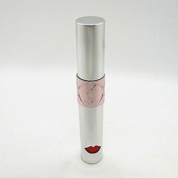 Yves Saint Laurent YSL Liquid Colour Balm #6 Undress Me Coral 0.20oz/6ml - Picture 3 of 5